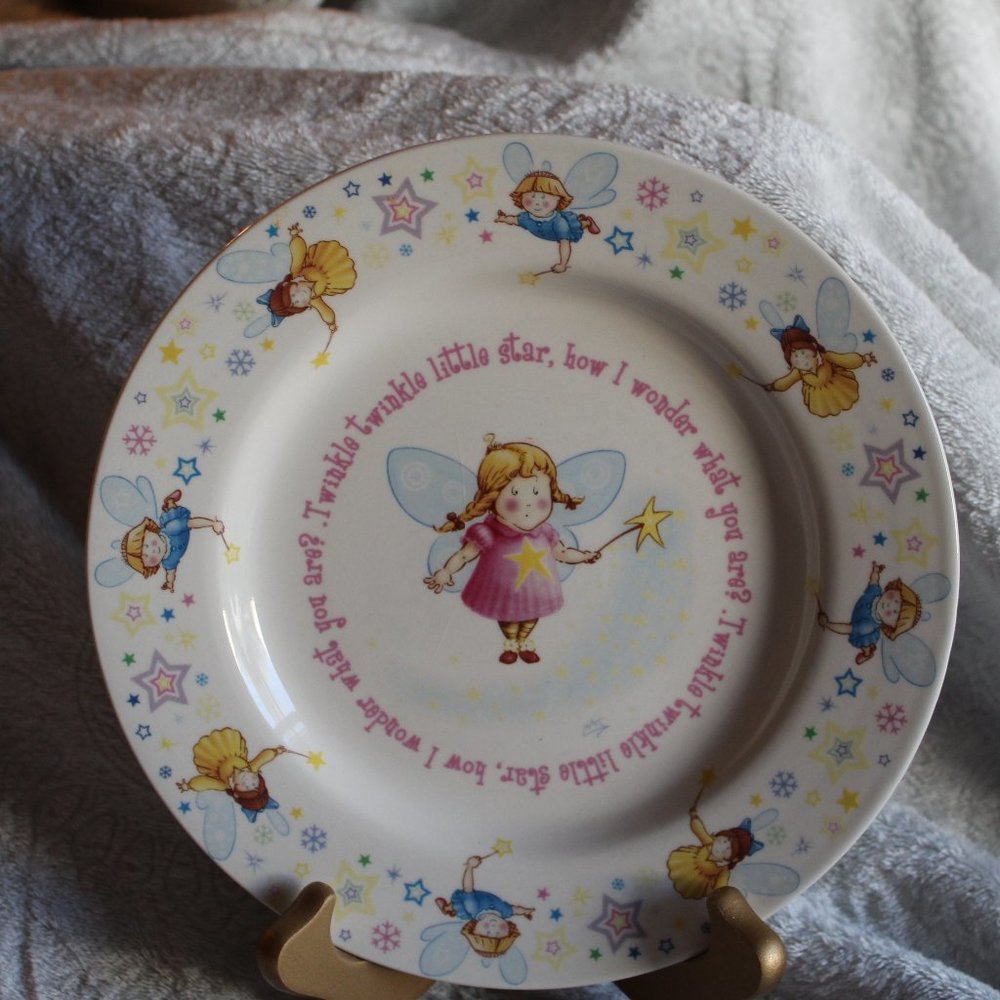 Twinkle Twinkle Little Star Plate by Anderton Pottery